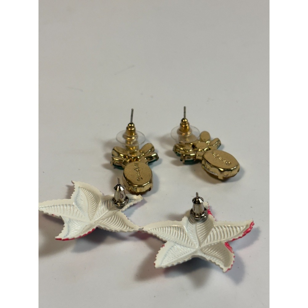 Pierced Novelty Vacation Earrings Fashion Pineapple Starfish - Picture 4 of 4